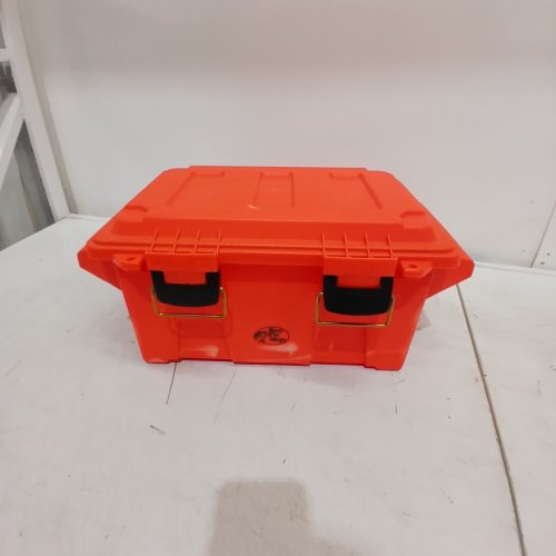 BPS UTILITY CRATE DRY STORAGE BOX - 18-3/8" X 12-1/8" X 8-1/4" - ORANGE image 2