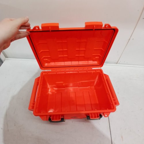BPS UTILITY CRATE DRY STORAGE BOX - 18-3/8" X 12-1/8" X 8-1/4" - ORANGE image 4