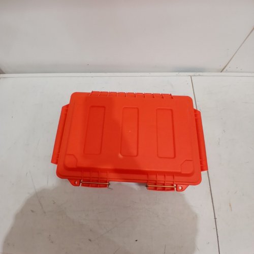 BPS UTILITY CRATE DRY STORAGE BOX - 18-3/8" X 12-1/8" X 8-1/4" - ORANGE image 6