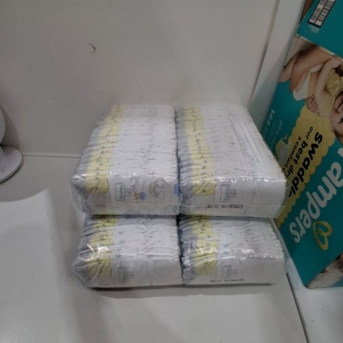 144PK PAMPERS SWADDLERS - SIZE 2 - MULTICOLOR image 2