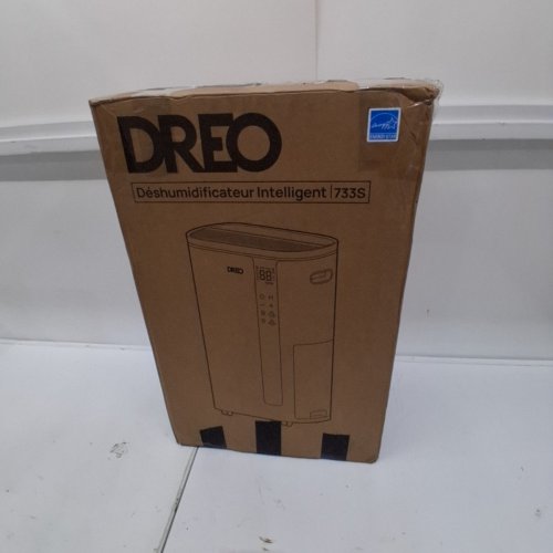 DREO 73 PINT SMART DEHUMIDIFIERS FOR BASEMENTS, HOME UP TO 2000 SQ FT - 41DB - WHITE (MODEL: DR-HDH003S) image 5