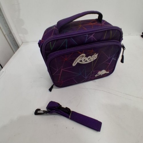 ROOTS INSULATED LUNCH BAG - PURPLE MULTICOLOR image 2