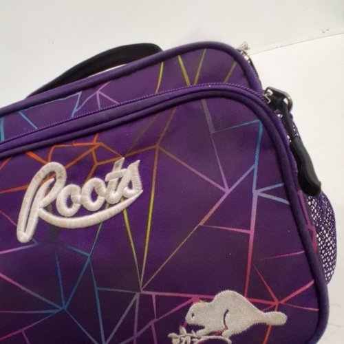 ROOTS INSULATED LUNCH BAG - PURPLE MULTICOLOR image 3