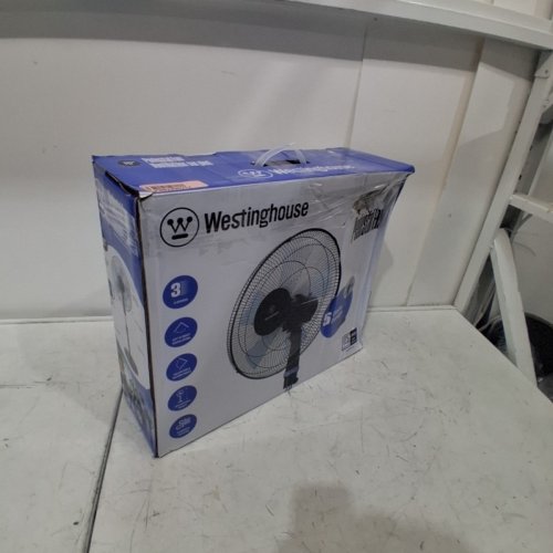 WESTINGHOUSE ADJUSTABLE HEIGHT OSCILLATING PEDESTAL FAN - 16" - BLACK (MODEL: WSFSB1601BL) image 6