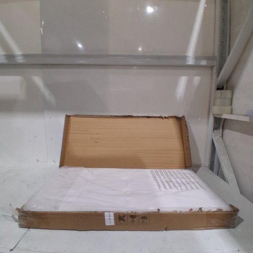 COSYLAND FOLDABLE OTTOMAN LEATHER STORAGE BENCH - 31" X 15" - WHITE (MODEL: OS05857-1) image 2