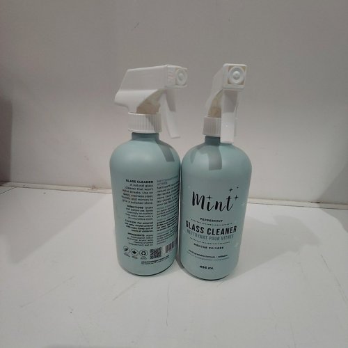 2PK MINT BIODEGRADABLE FORMULA SCENTED GLASS CLEANER - 456 ML - PEPPERMINT image 2
