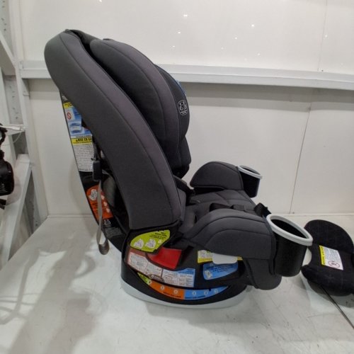 GRACO 4EVER 4-IN-1 CAR SEAT WITH WASHABLE SEAT COVER - CONVERTIBLE FROM INFANT TO TODDLER (1.8-18 KG) - LOFTON STYLE (MODEL: 2168323) image 9