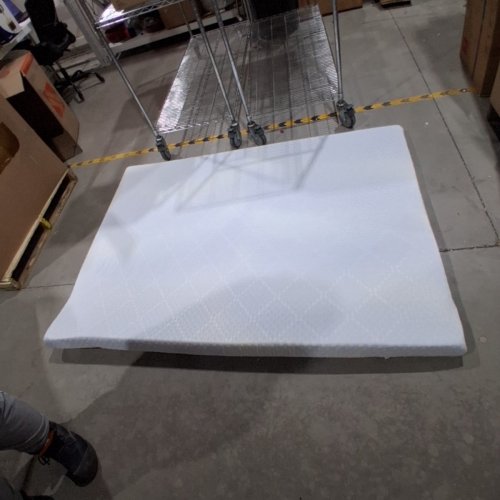 ORCALIC HIGH DENSITY SOFT MATTRESS TOPPER - TWIN - 3" - WHITE image 3
