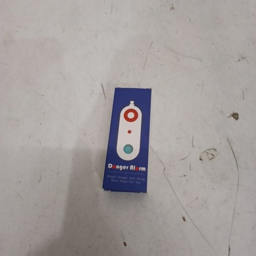 DANGER ALARM RECHARGEABLE PERSONAL SAFETY ALARM - 130DB SIREN - FLASHING LIGHT - LIGHT BLUE image 2