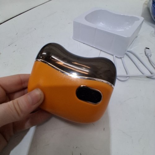 2-IN-1 ELECTRIC NAIL CUTTER AND POLISHER - ORANGE (MODEL: YQ-901) image 4