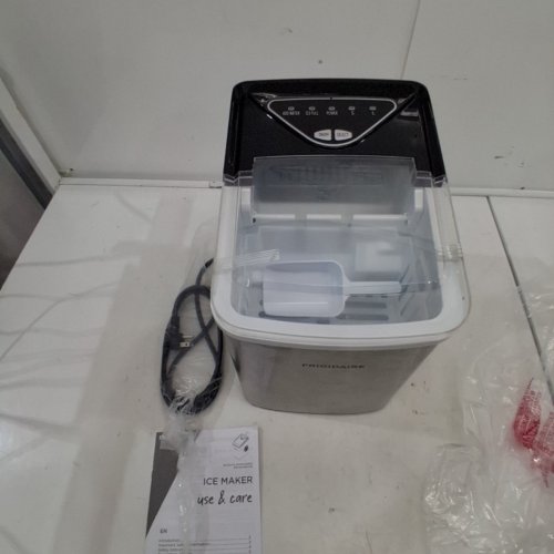 FRIGIDAIRE 26LBS ICE MAKER - STAINLESS STEEL - (EFIC123-SS) image 4