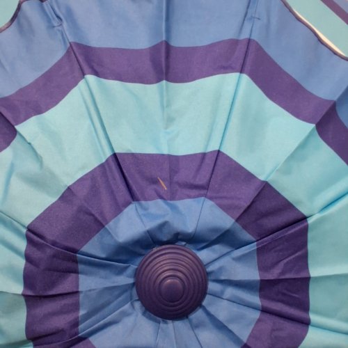RIO BEACH OUTDOOR SHADE BEACH UMBRELLA - 7.5FT - BLUE, TURQUOISE AND WHITE (Model: 1985376) image 4