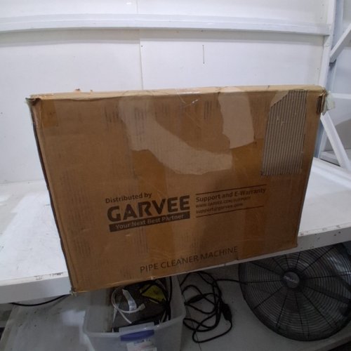 GARVEE PIPE DRAIN AUGER CLEANING MACHINE WITH WHEELS - 75FT X 3/8" - RED/BLACK - (MODEL: D-330ZF) image 7