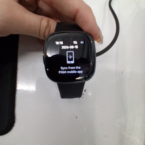 GOOGLE FITBIT VERSA 4 FITNESS SMART WATCH - BLACK - (MODEL: FB523) image 2