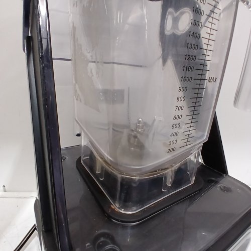 CRANDDI PROFESSIONAL COUNTERTOP QUIET SMOOTHIE BLENDER WITH REMOVABLE SHIELD, SELF CLEANING - 2200W 52OZ - RED (MODEL: K80) image 4