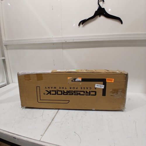 CROSSROCK 4/4 FULL SIZE VIOLIN HARD SHELL CASE WITH STRAPS - BLACK/RED - (MODEL: CRA860VFBK-R) image 4