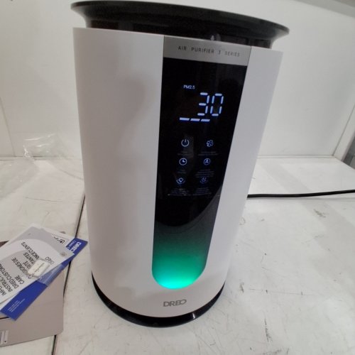 DREO 338S SMART AIR PURIFIER - 22W, 120 V - WHITE (MODEL: DR-HAP008S) image 2
