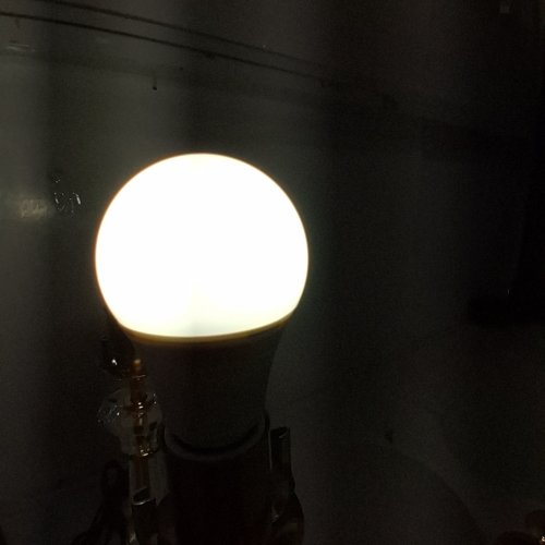 2PK DOME GLASS TABLE LAMP - 9.8"X16.9" - BLACK/GOLD image 3
