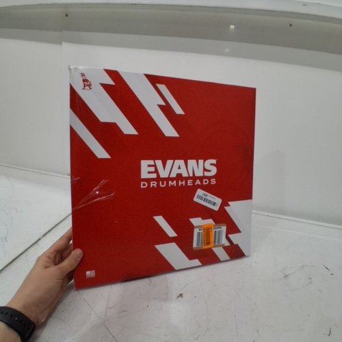 EVANS HEAVYWEIGHT COATED DRUMHEAD - 14" - WHITE (MODEL:B14HW) image 4