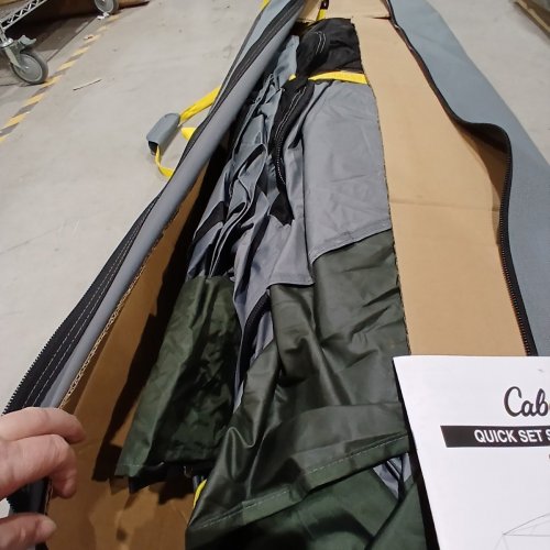 BIG OUTDOORSMAN QUICK SET HUB SCREEN SHELTER - 13.4FT X 11.3FT X 8.08FT - BLACK/GRAY (MODEL:3880420) image 3