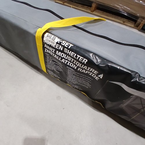 BIG OUTDOORSMAN QUICK SET HUB SCREEN SHELTER - 13.4FT X 11.3FT X 8.08FT - BLACK/GRAY (MODEL:3880420) image 6