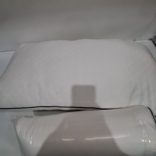 2PC MARNUR DOWN ALTERNATIVE BED PILLOWS - KING - WHITE (MODEL: BP-DZ4686) image 5