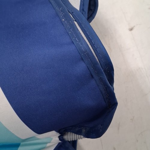 RIO BEACH OUTDOOR SHADE BEACH UMBRELLA - 7.5FT - BLUE, TURQUOISE AND WHITE (MODEL: 1985376) image 6