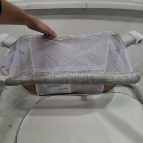 HALO BASSINEST FLEX SLEEPER BABY BASSINET - HEATHER WEAVE WHITE (MODEL: ‎4870) image 4