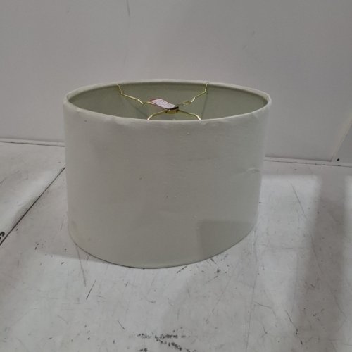 ROYAL DESIGNS, INC. LAMPSHADE - 12" X 8" / 14" X 10.5" X 8.5" - WHITE (MODEL: HB-611-14LNEG) image 2