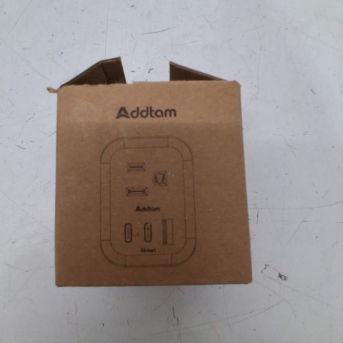 ADDTAM US/CA TO UK IRELAND TYPE G POWER OUTLET ADAPTER - WHITE image 4