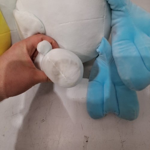 POKEMON PLUSH QUAXLY TOY - 24" - WHITE / BLUE image 3