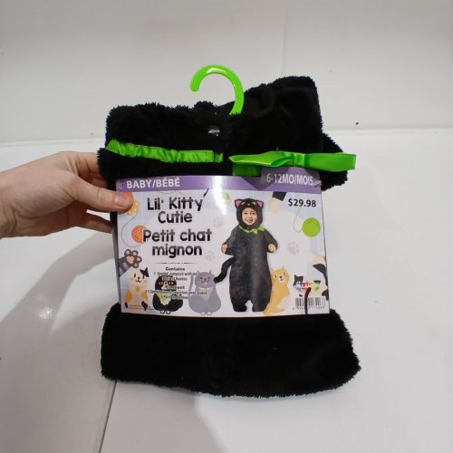 PALAMON LIL' KITTY CUTIE COSTUME - 6-12 MONTHS - BLACK image 2
