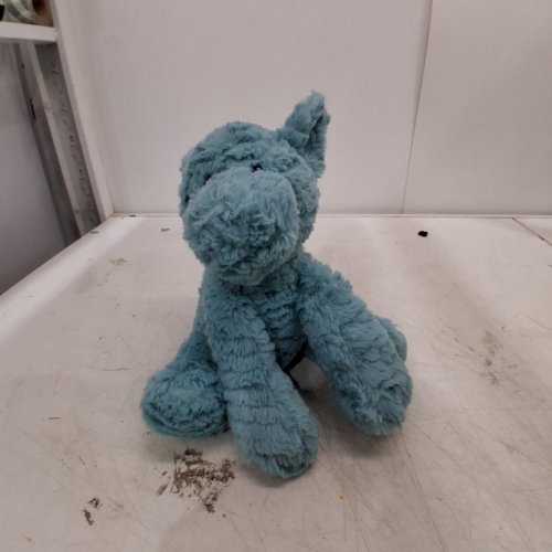 CLIFTON HILL PLUSH DRAGON STUFFED ANIMAL - BLUE image 3