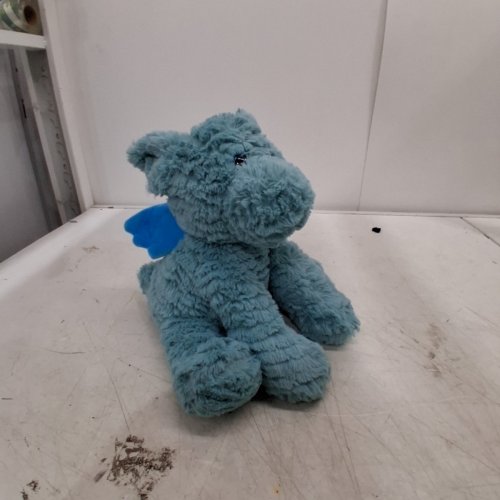 CLIFTON HILL PLUSH DRAGON STUFFED ANIMAL - BLUE image 5