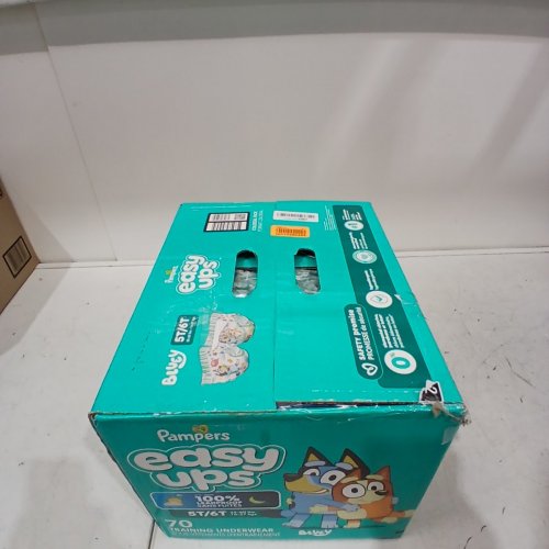 70PK PAMPERS EASY UPS POTTY TRAINING UNDERWEAR - 5T/6T - BLUEY image 3