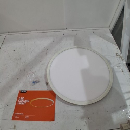 TALOYA FLUSH MOUNT CEILING LIGHT - 15.8" - WHITE (MODEL: 8293) image 2