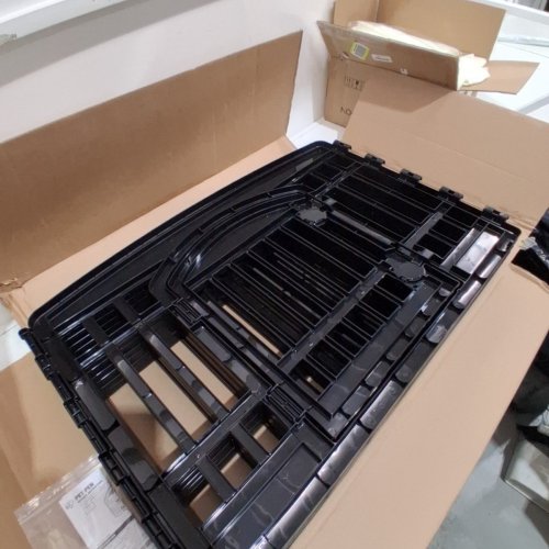 IRIS USA EXERCISE PET PLAYPEN WITH 6 PANELS - 60.75" X 60.75" X 23.75" - BLACK (MODEL: CI-606E) image 2