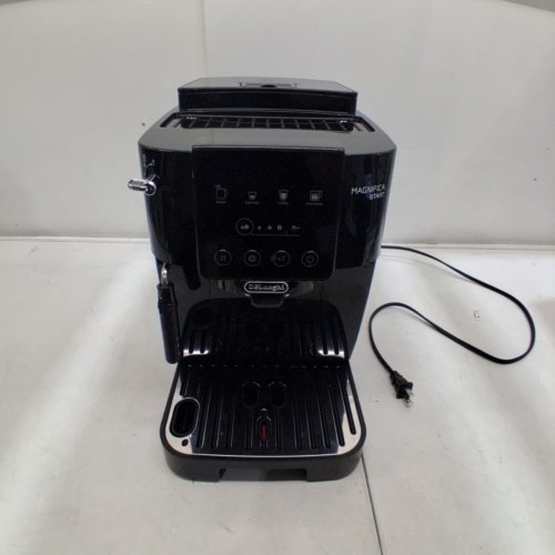 DELONGHI MAGNIFICA START ALL-IN-ONE HOT/COLD COFFEE & ESPRESSO MAKER WITH BUILT-IN MILK FROTHER - BLACK (MODEL: ECAM22022B) image 3