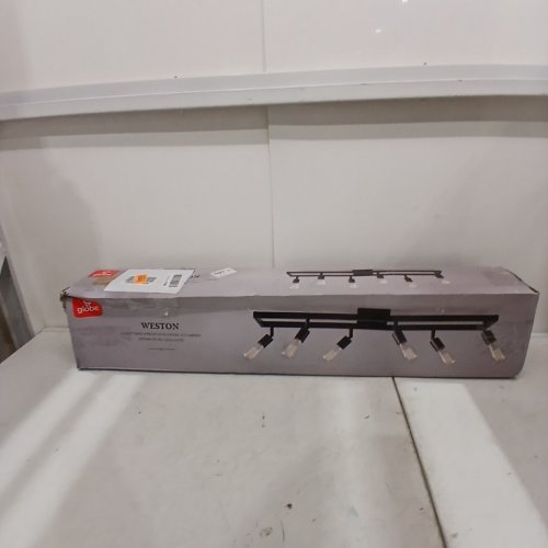 GLOBE WESTON 6-LIGHT TRACK LIGHT 36" - MATTE BLACK (MODEL: 59811) image 4