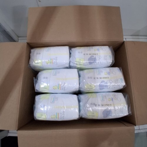 186PK PAMPERS SWADDLERS DISPOSABLE DIAPERS - SIZE 2 image 2