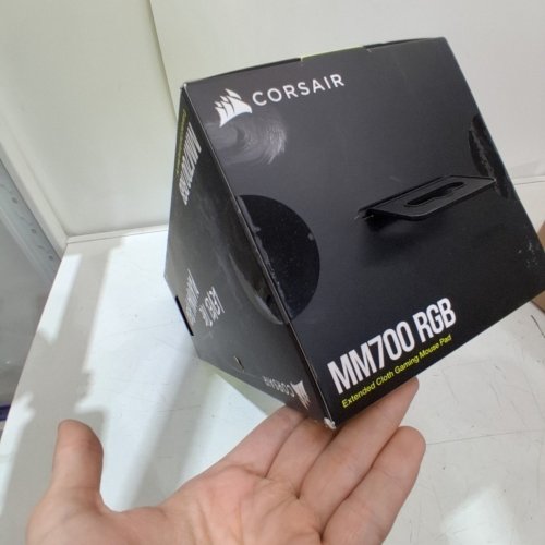 CORSAIR MM700 RGB EXTENDED MOUSE PAD - 37" X 16" - BLACK (MODEL: RGP0116) image 3