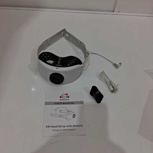 BÚSQUEDA ELITE HEAD STRAP WITH BATTERY COMPATIBLE WITH META QUEST 3 - 8000 MAH 18W (MODEL: Q3Y-8000A) image 3