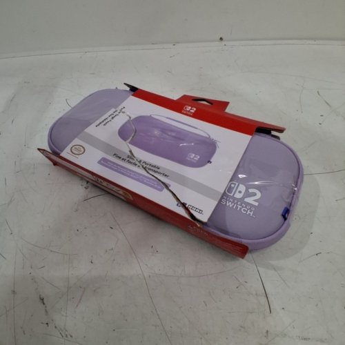 HORI SLIM TOUGH POUCH CARRYING CASE FOR NINTENDO SWITCH 2 - LAVENDER PURPLE (MODEL: NSX-079U) image 5