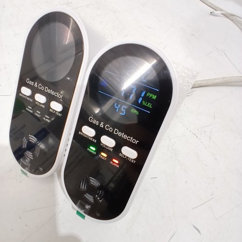 2PK 5-IN-1 KH ALERT PLUG IN CARBON MONOXIDE DETECTOR AND NATURAL GAS DETECTOR - WHITE (MODEL:KH168) image 2