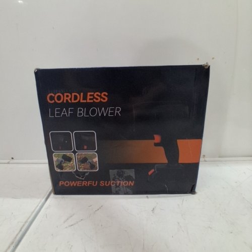 CORDLESS LEAF BLOWER - BLACK (MODEL: BFJ-001) image 5