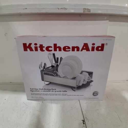 KITCHENAID FULL-SIZE DISH-DRYING RACK - 19.7" X 12.9" - SILVER image 3