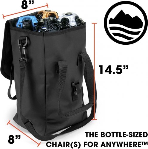 CLIQ FOLDING CHAIR CARRY BAG - BLACK image 2