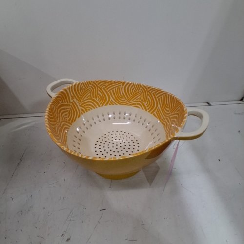 TABITHA BROWN MELAMINE COLANDER - 5 QT - YELLOW image 3