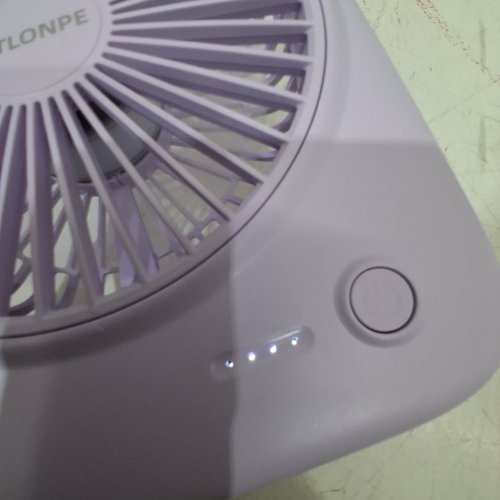 OTLONPE RECHARGEABLE PORTABLE DESK FAN - PURPLE (MODEL:S-F16) image 2