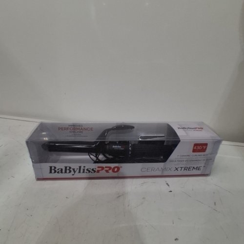 BABYLISSPRO CERAMIC CURLING IRON WITH SPRING HANDLE - 1" - BLACK (MODEL: BABC100SNC) image 4